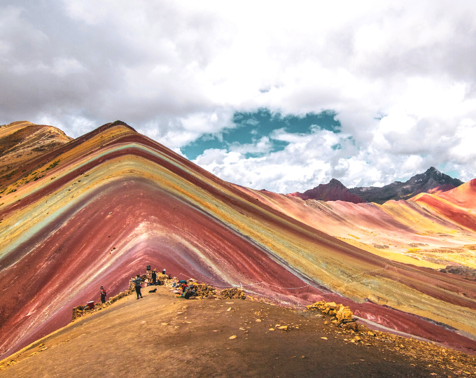 The Rainbow Mountains near Cusco in Peru - GapGuru